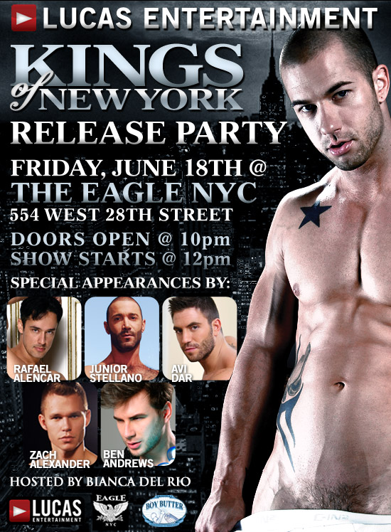 KINGS OF NEW YORK Release Party — June 18 in NYC!